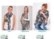 ***STUNNING SNUGGLEROO 3 WAY WRAP SCARF***SAVE R580.00