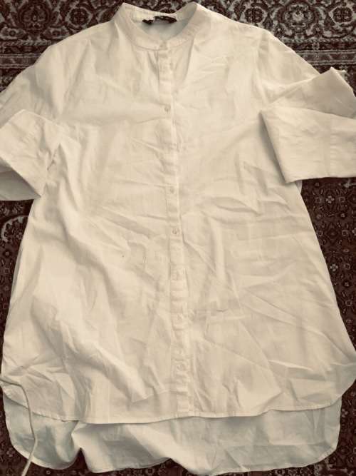 80% Off Cotton tailored Summer long length shirts