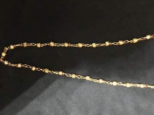 Free Jewellry box with the purchase of this Stunning 9ct Gold plated long length chains