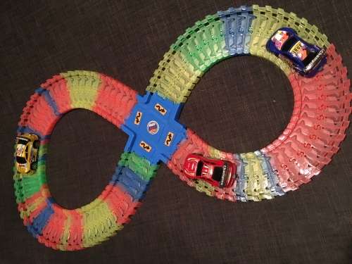 Black Friday Sale - Lowest prices on Glow track with 2 manually operated Race Cars