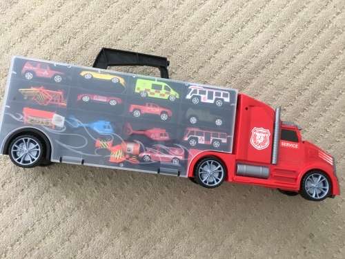 Pre Black Friday Sale - 7 Piece Large Red Fire Truck