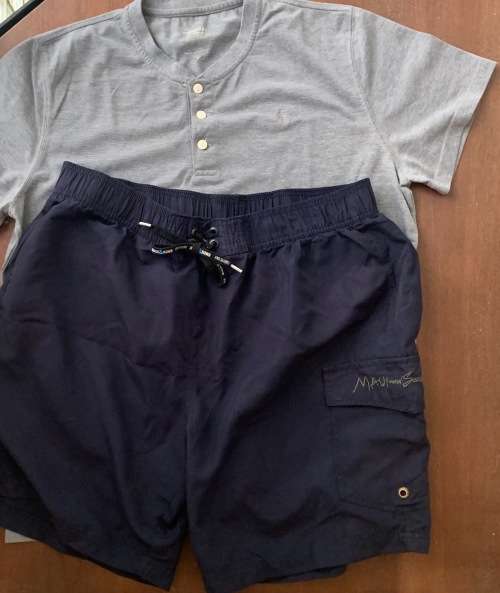 LIMITED SPECIAL : SUMMER TOP WITH SWIM SHORTS**