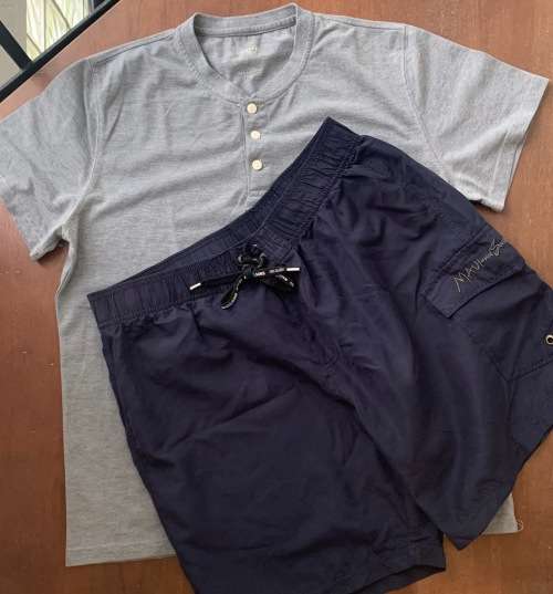 LIMITED SPECIAL : SUMMER TOP WITH SWIM SHORTS**