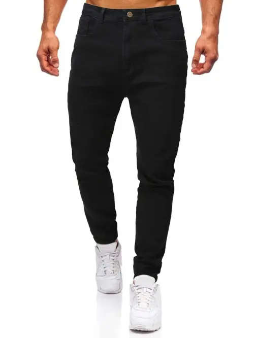 **Take 80% OFF this weekend only: Stunning Mens black slant jeans**