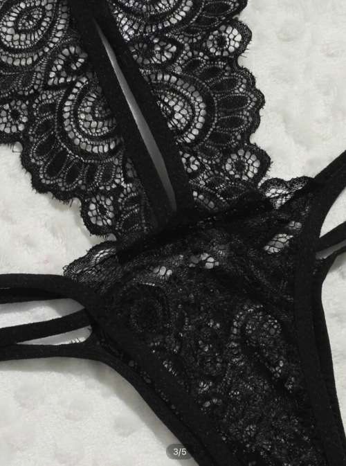**Black November : 60% off Stunning Floral Lace Bodysuits**