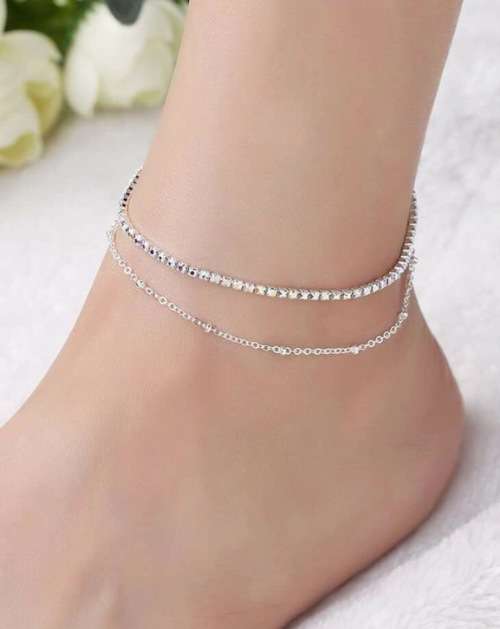 **New stock Just Unpacked : Gorgeous Glitter layered Anklet**