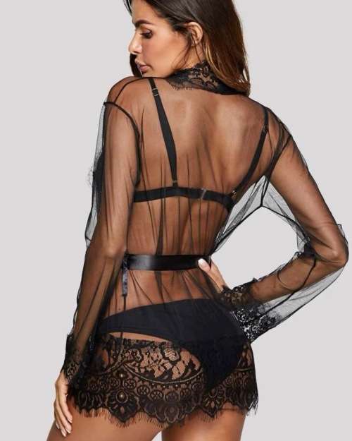 **New Stock Unpacked : Stunning Ladies lace Robes**