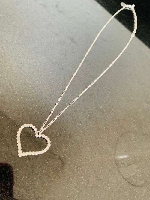 **Warehouse Clearance: Gorgeous Rhinestone Heart Chain perfect for Valentines**