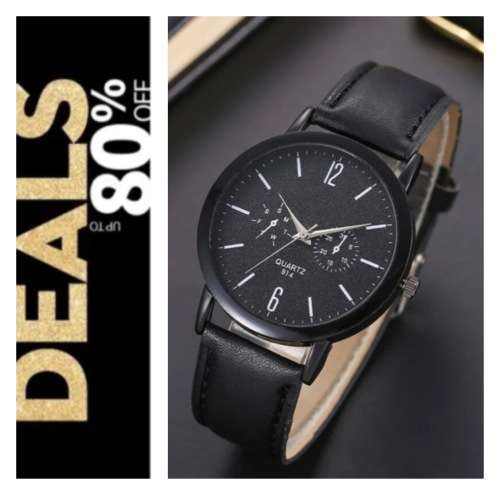 **Massive Valentines Special : 80% Off Elegant Quartz watch**