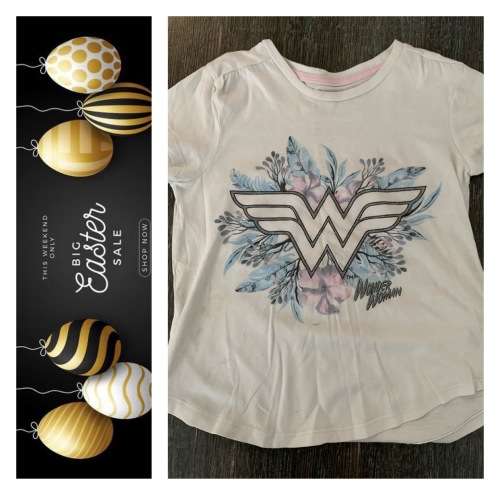 **Easter Sale : Girls Wonder women tshirts**