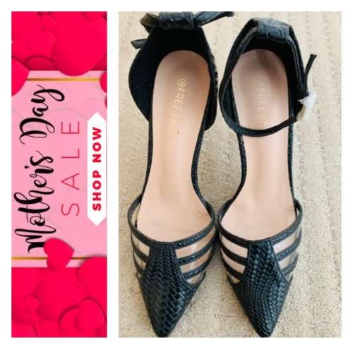 **Gifts under R100 Mothers Day Specials : Stunning Black leather Heels**