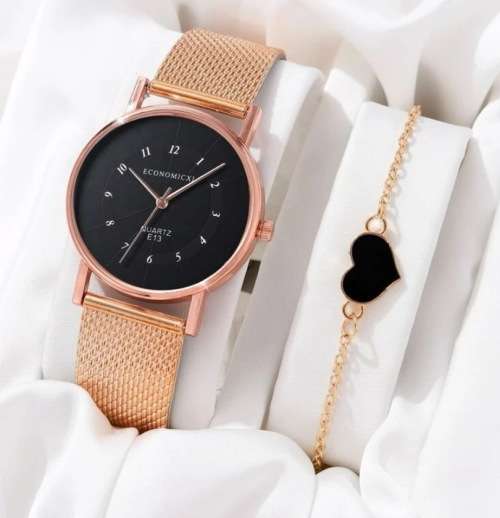 **New Stock Just unpacked : Stunning Quartz Watch with Pearl and diamanté bracelet **