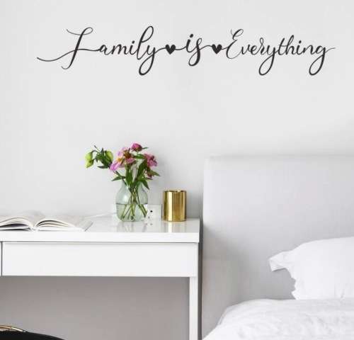 **Stunning Wall decals - Family is everything**