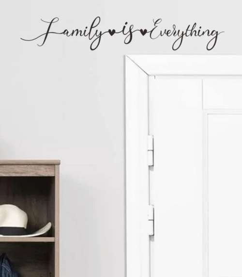 **Stunning Wall decals - Family is everything**