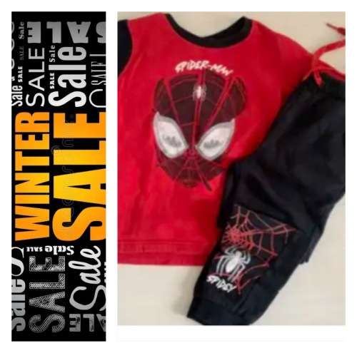 **July Specials : Boys Edgars Spiderman trackuits **