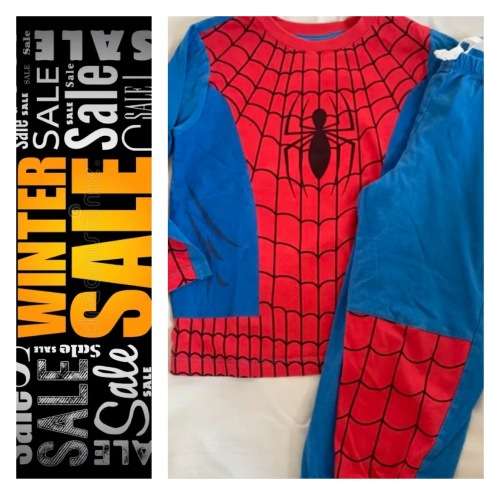 **July Specials : Boys Spiderman PJs**
