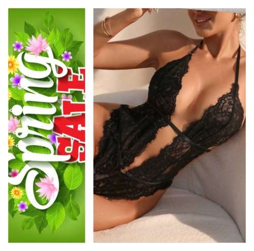 **New Stock Just unpacked : Stunning hollow out mesh bodysuit**