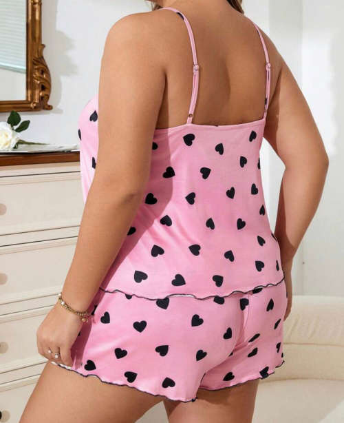 **Reduced to clear : Pink Satin 2piece PJ set**