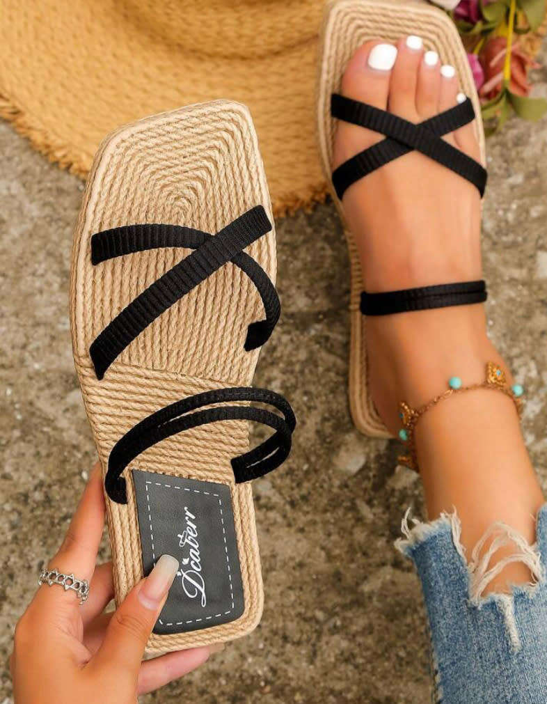 **Black November Sale : 80% off Gorgeous Criss cross sandal**