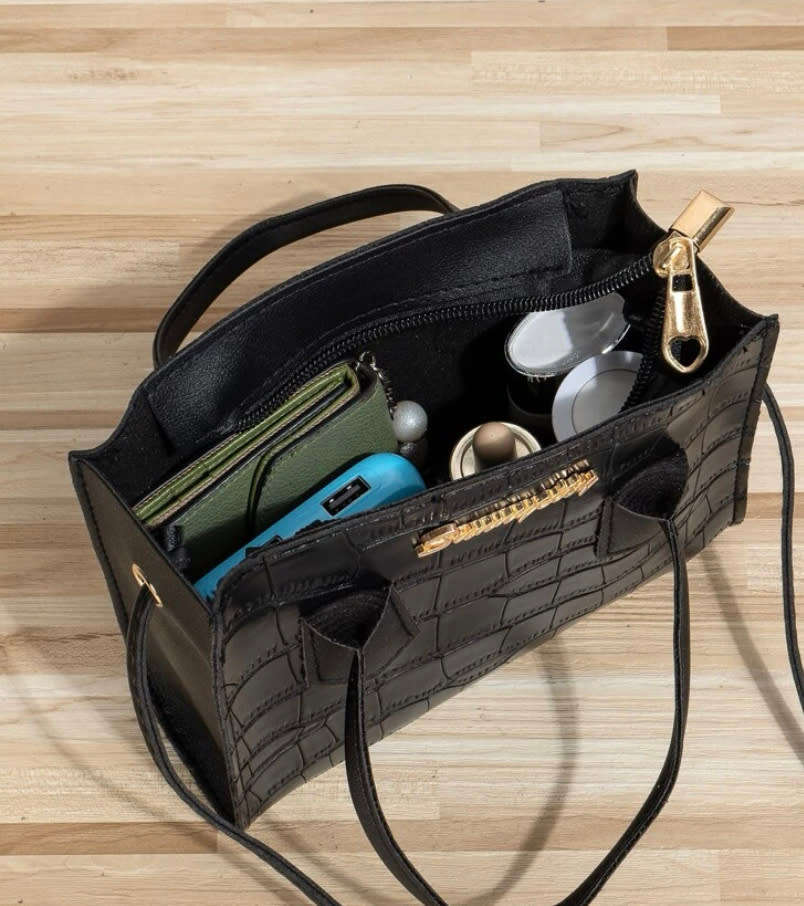 **Black November : 60% off Leather Stunning Multifunction Ladies handbag**