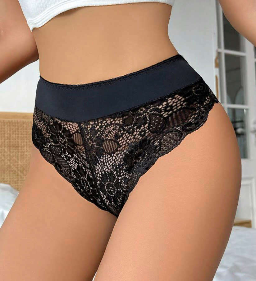 **Black Friday Clearance : 80% off Comfortable floral lace panty**