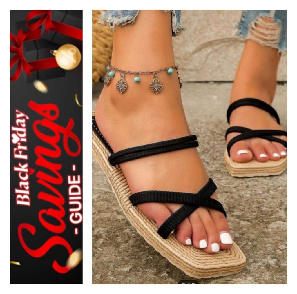 **Black November Sale : 80% off Gorgeous Criss cross sandal**