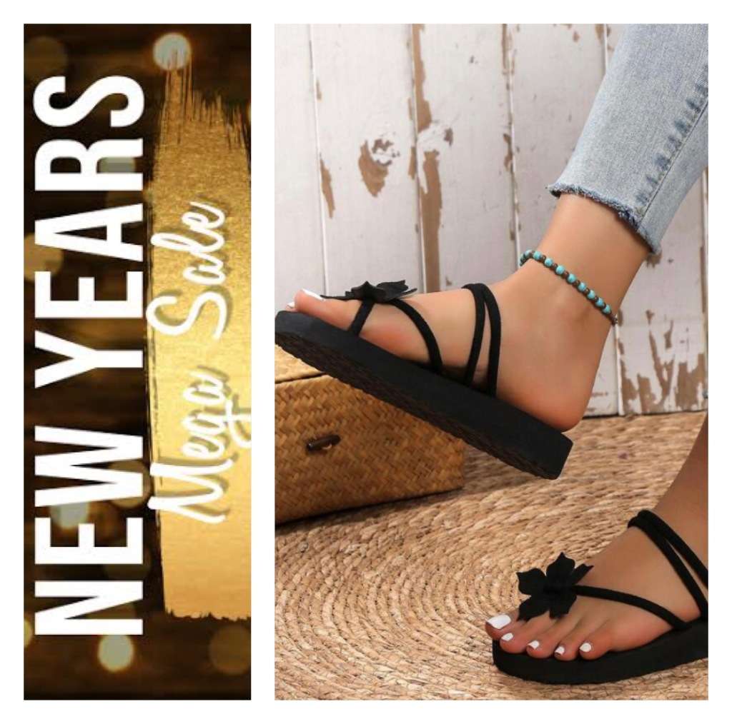 **New Stock Just arrived: Stunning Fashion slip on sandals**