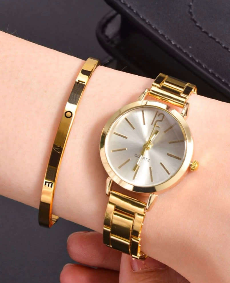 **New Stock Just Unpacked: Stunning 2 piece Watch with bracelet **