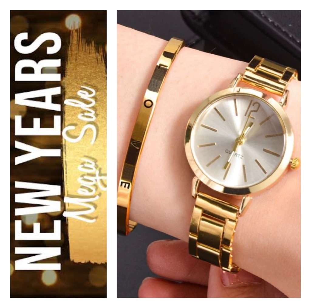 **New Stock Just Unpacked: Stunning 2 piece Watch with bracelet **