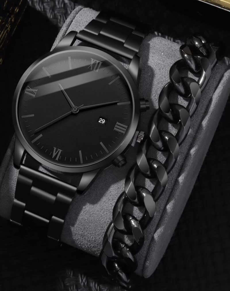 **New Stock Just Unpacked: Stunning Quartz watch and bracelet set  **