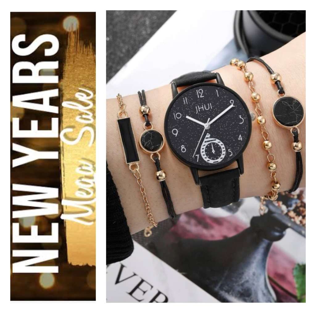 **New Stock Just Unpacked: Stunning 5 piece Watch and bracelet set  **