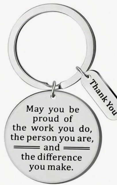 **New 2024 Stock Just Unpacked: Stainless Steel Keychain**