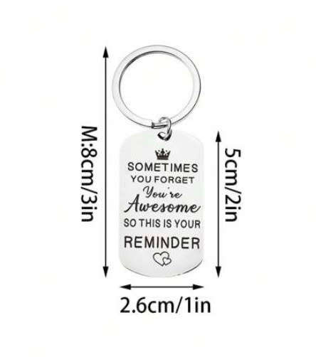 **Stainless Steel Keychain**