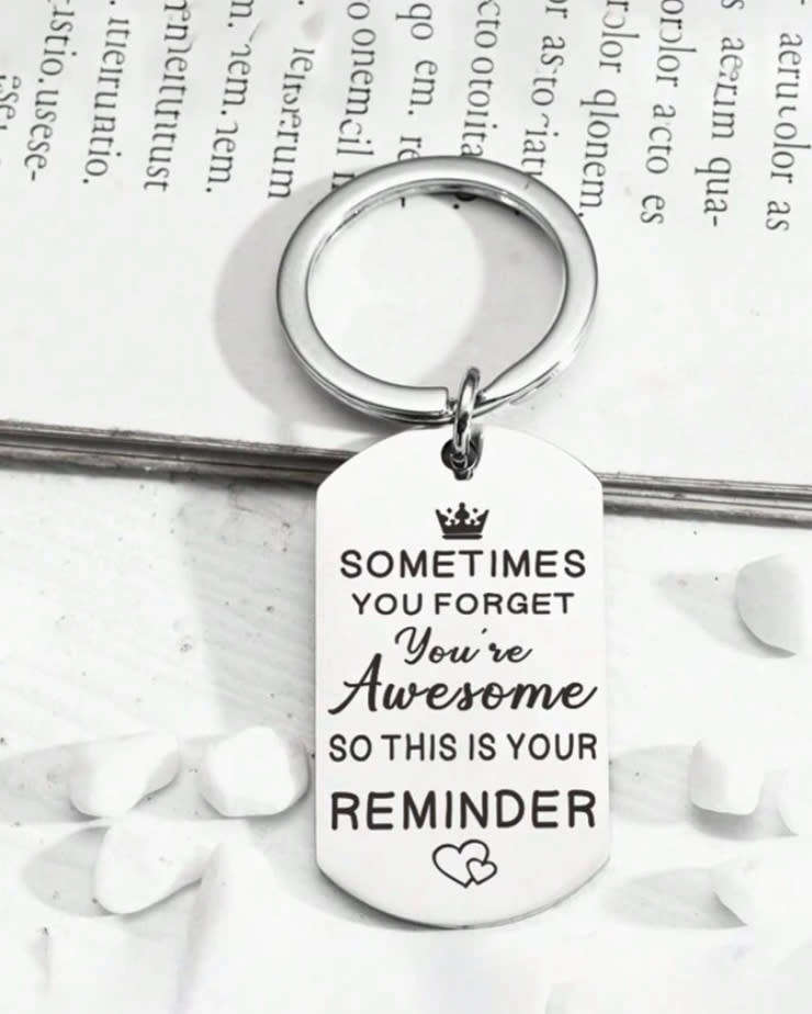 **Stainless Steel Keychain**