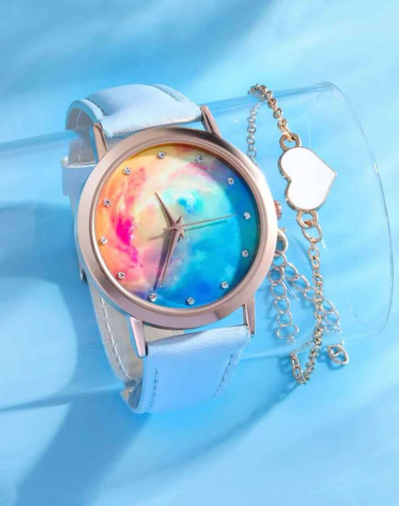 **New Valentines Stock: Stunning Watch and bracelet set  **