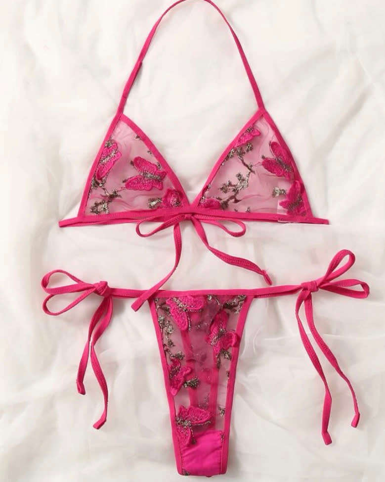 **New Valentines Day Stock arrived : Gorgeous 2 piece Lingerie set**