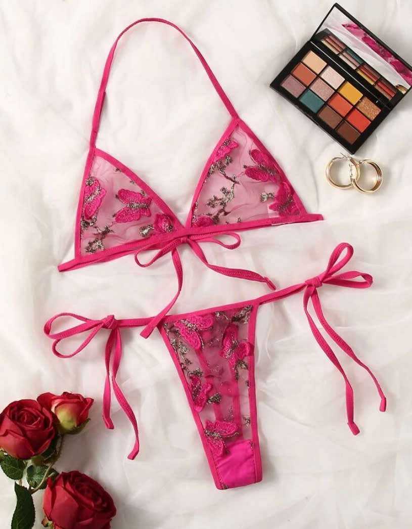 **New Valentines Day Stock arrived : Gorgeous 2 piece Lingerie set**