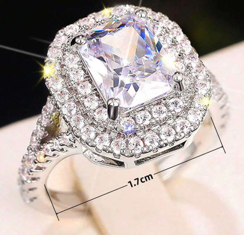 **Valentines Day New Stock unpacked : Gorgeous Limited Edition Cubic Zirconia Ring **