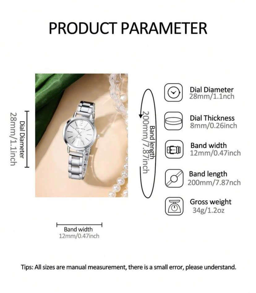 Stunning watch and bracelet set