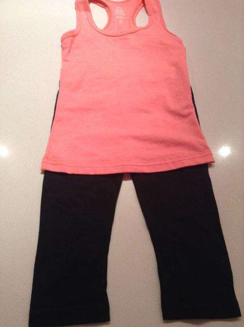 Funky Glitter Pink Yoga Set