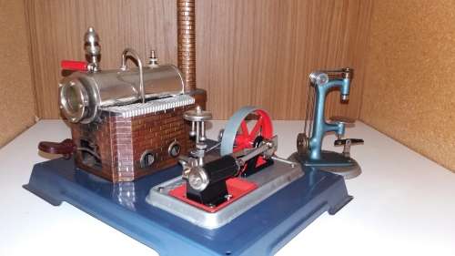 Wilesco D10 live steam engine