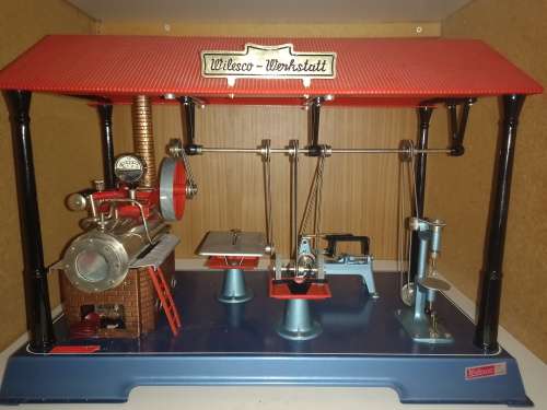 Wilesco D141 live steam workshop