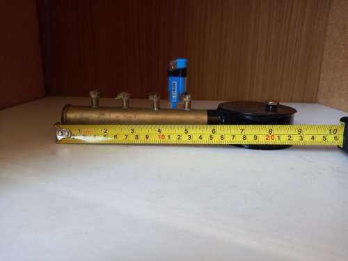 Live steam engine meths burner