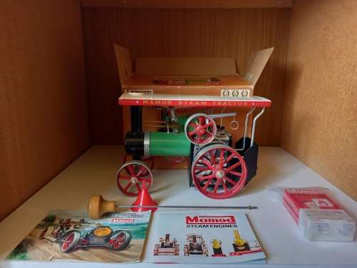Mamod live steam tractor