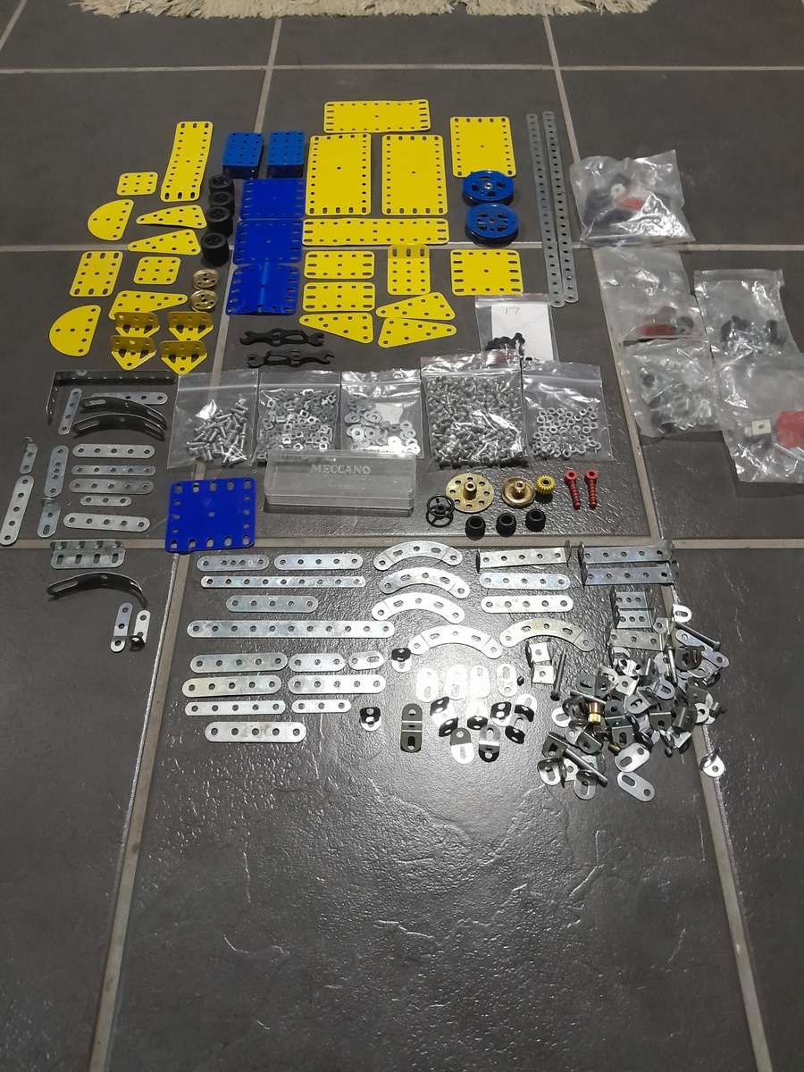 Meccano parts