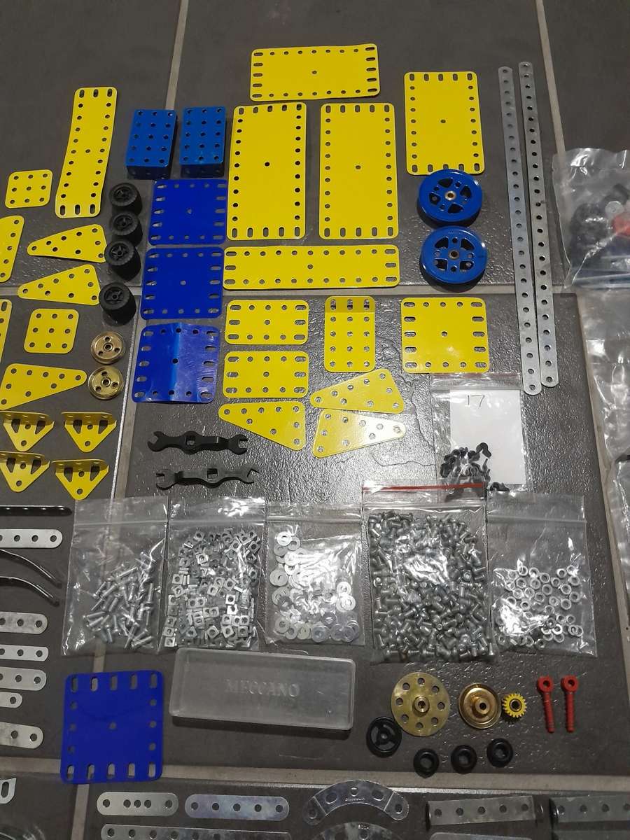 Meccano parts