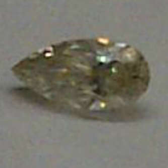 Pear Shape Diamond 0.44ct P VS2