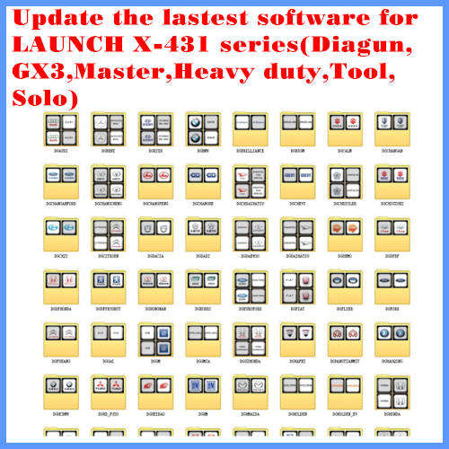 Launch X431 Diagun /  GX3 / Master / heavy duty / tool Launch X431 update upgrade software