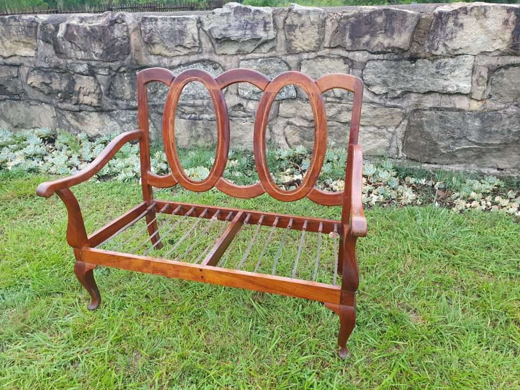 Imbuia set of chairs