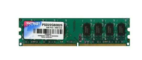 2GB DDR2 800MHZ DESKTOP MEMORY/RAM